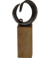 TRL401 figurine - 26cm - Sidabras/Bronza