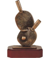 Figurine BEL215 Table tennis - 21cm - Bronza