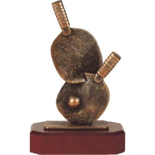Фигурка BEL215 Настольный теннис - 21cm - Bronza