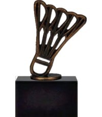 Фигурка BEL584 Бадминтон - 17cm - Bronza