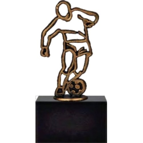 Statuette BEL551 Football - 17cm - Bronza