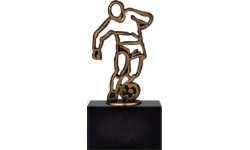 Statuete BEL551 Futbols - 17cm - Bronza