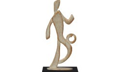 Статуэтка BEL439 Футбол - 21cm - Bronza