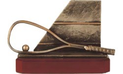 Фигурка BEL279 Сквош - 16cm - Bronza