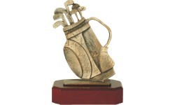 Statuette BEL174 Golf - 19cm - Bronza