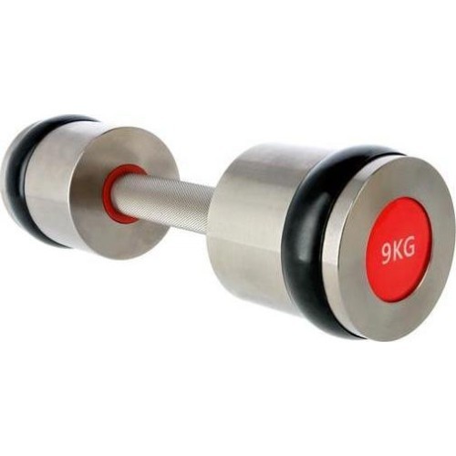 HH CHROMED DUMBBELL HMS PREMIUM - 2 x 9 kg