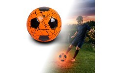 Светящийся футбольный мяч с LED-подсветкой inSPORTline Lumikick, размер 5