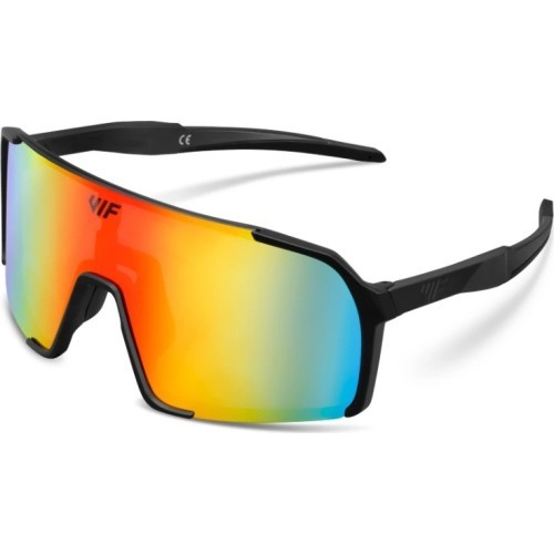 Polarized Sports Sunglasses VIF One Kids Black x Red