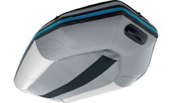 Ponton dmuchany Mariner 3 dla 3 osób wiosła pompka uchwyty na wędkę i silnik INTEX 68373