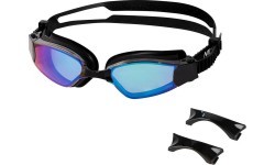 NQG660MAF VIOLET RACING SWIMMING GOGGLES NILS AQUA