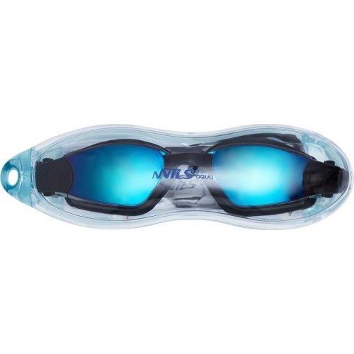 Очки для плавания Nils Aqua NQG660MAF Racing, фиолетовые