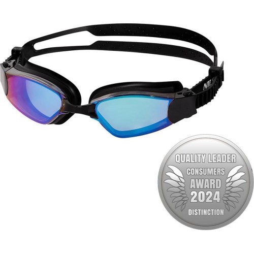 NQG660MAF VIOLET RACING SWIMMING GOGGLES NILS AQUA