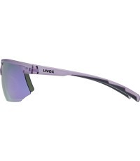 Uvex Aerios S Glasses Purple Matt Transparent / Mirror Purple