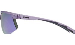 Brilles Uvex Aerios S violetas matētas caurspīdīgas / spoguļvioletas