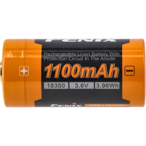 Fenix ARB-L18 battery (18350 1100 mAh 3.6V)