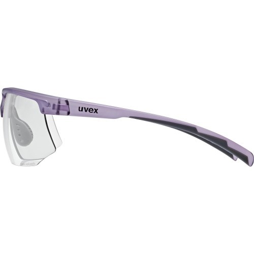 Brilles Uvex Aerios S V, purple matt trans / smoke
