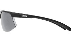 Очки Uvex Aerios S, black matt / smoke