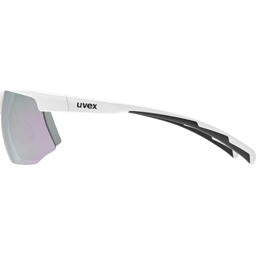 Очки Uvex Aerios S white matt / mirror rose