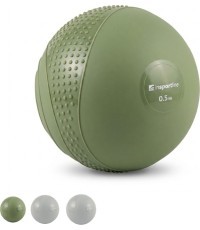 Мини медицинский мяч inSPORTline Sendelar 10.5 см / 0.5 кг - Зелёный