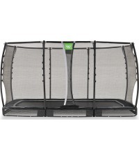 EXIT Allure Premium ground trampoline 214x366cm - black