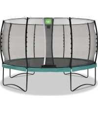 Батут EXIT Allure Classic ø427 см - зелёный