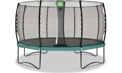 Батут EXIT Allure Classic ø427 см - зелёный