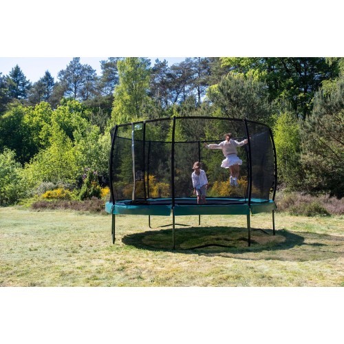 EXIT Allure Classic trampoline ø427cm - green