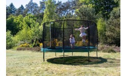 EXIT Allure Classic trampoline ø427cm - green