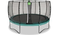 Батут EXIT Allure Classic ø427 см - зелёный