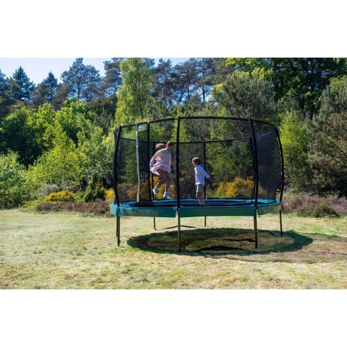 EXIT Allure Classic trampoline ø427cm - green