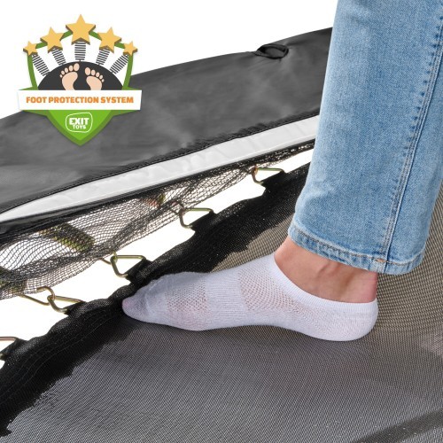 EXIT Allure Classic batuts 214x366 cm, melns
