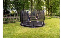 EXIT Allure Classic iebūvējams batuts ø366 cm – zaļš