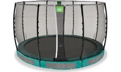 EXIT Allure Classic ground trampoline ø366cm - green