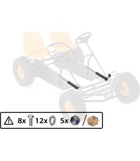 Duo Coaster aizmugurējā rāmja pagarinātāji
