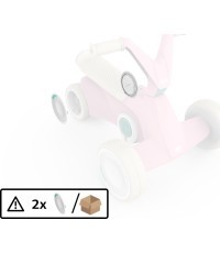 BERG GO² Pink – aizmugurējā riteņa pārsegs (2 gab.)