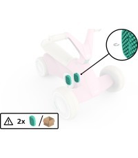 BERG GO² Pink - Pedal (2x)