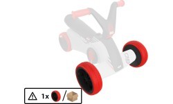 BERG GO² SparX Red - Front Wheel