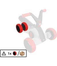 BERG GO² SparX Red - aizmugurējais ritenis