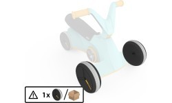BERG GO Twirl Turquoise - Front Wheel