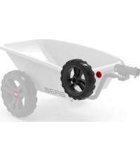 Wheel grey-black 9x2 left (red cover)