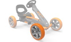 Wheel grey-orange 10x2,5 front