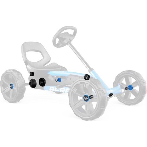 Reppy plastmasas detaļas, melnas