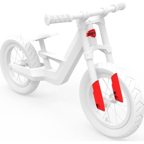 Biky Mini/City sarkans – logotips un uzmavas