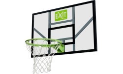 Basketbola vairogs ar stīpu un tīklu EXIT Galaxy, sienas montāža