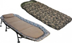Кровать-раскладушка со спальным мешком Zfish Flat Camo 220x100 см