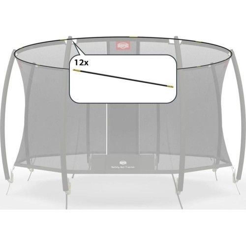 Drošības tīkls T sērijai – telts caurules 380 (12,5 ft)