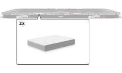 Ultim Pro Bouncer - Small Rectangular Foam For Padding (2x)