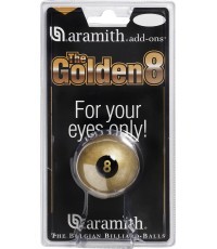 Aramith Fun Golden 8 ball 57.2mm blister