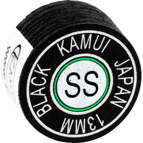 Наклейка для бильярдного кия Kamui Black Super Soft 13 мм