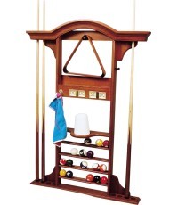 Wooden Wall Rack for 8 Cues Buffalo De Luxe